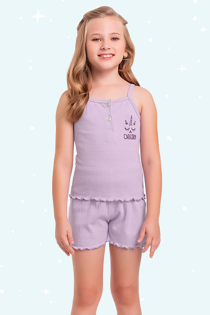 Conjunto pijama regata e short