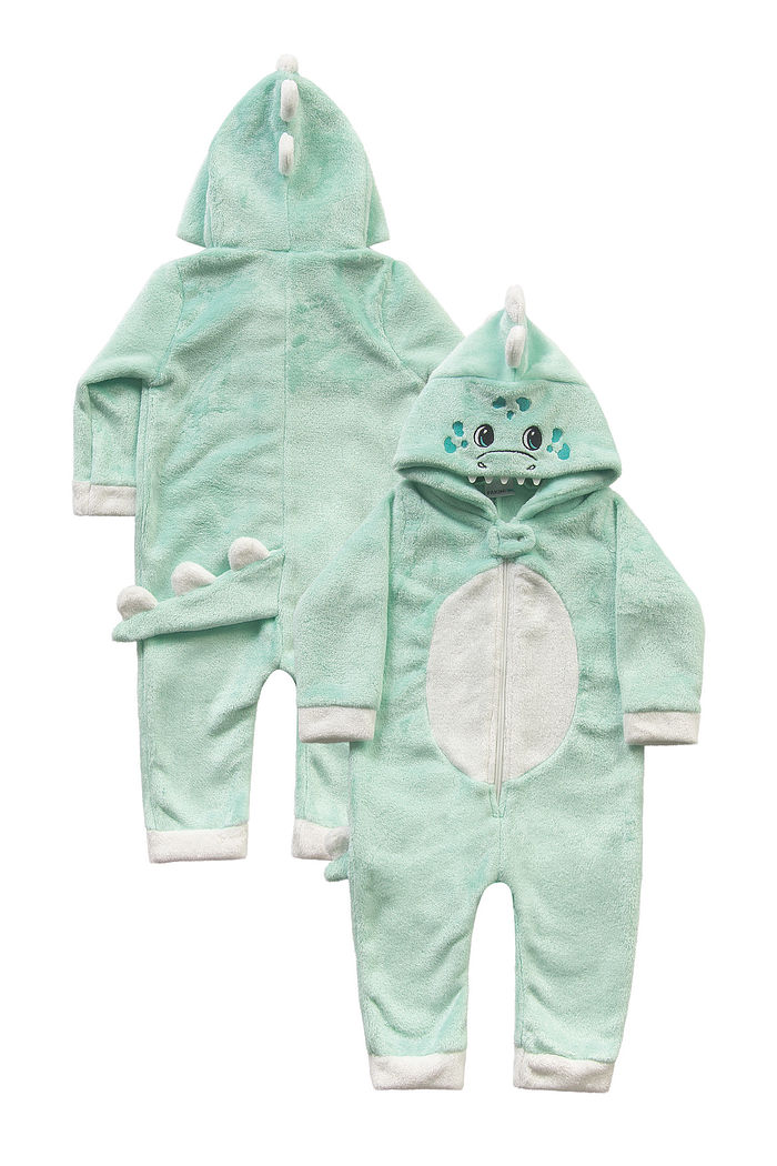 Kigurumi dinossauro em fleece