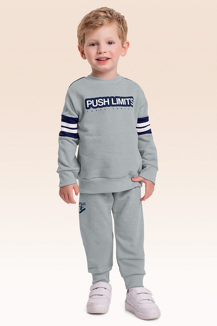 Conjunto blusão e calça moletom