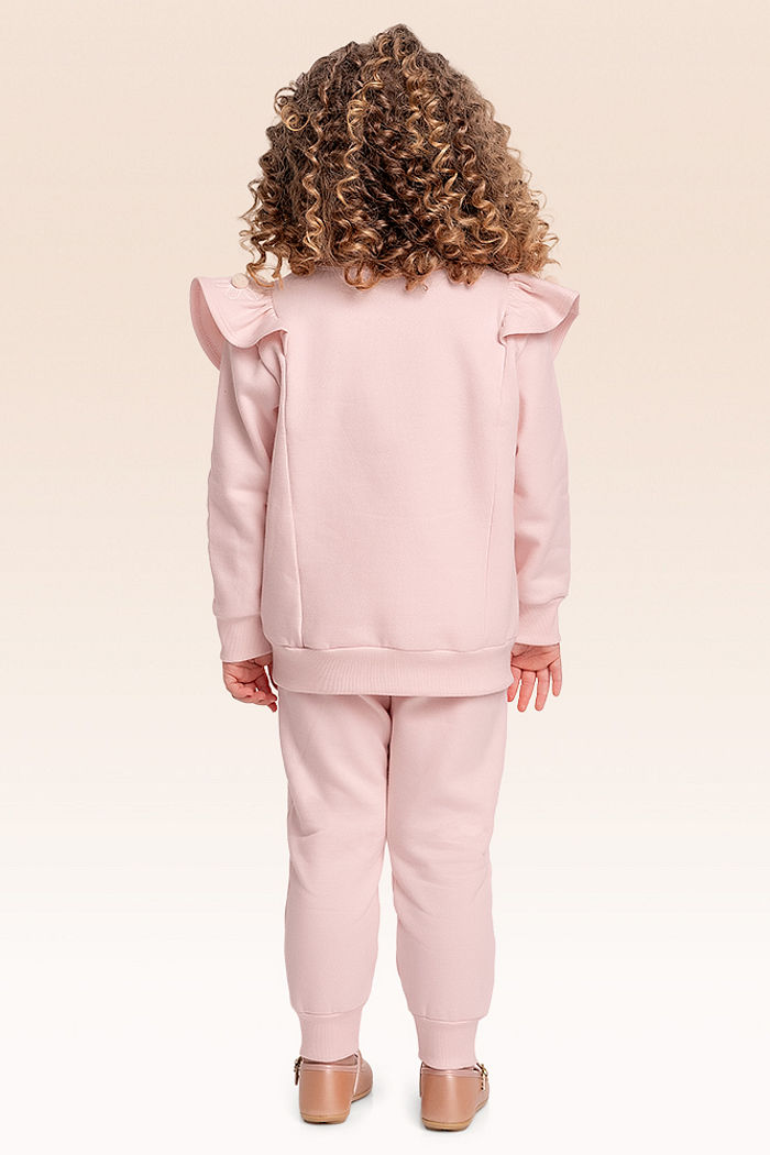 Conjunto blusão e calça moletom