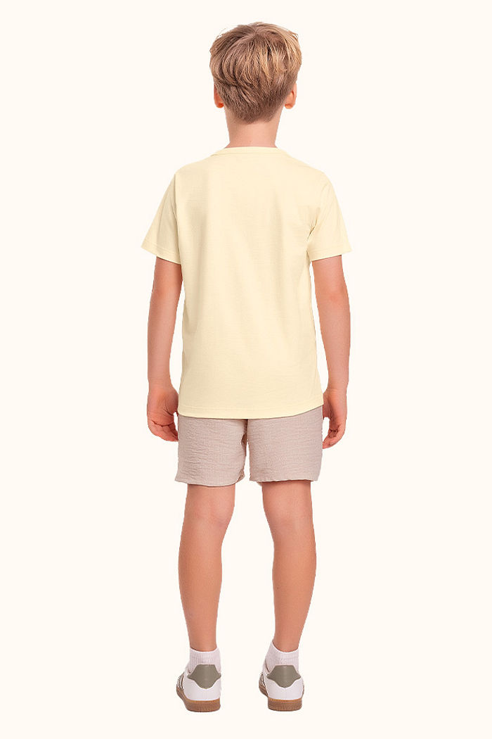 Camiseta em meia malha the beach club