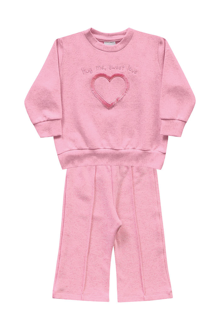 Conjunto blusão e calça moletom