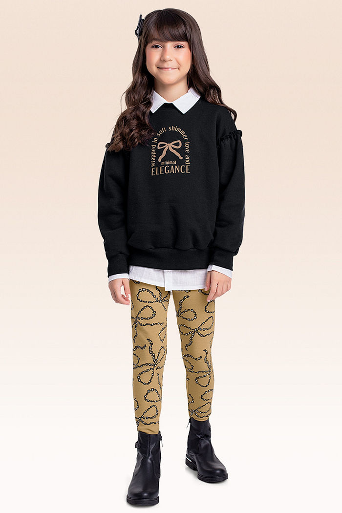 Conjunto blusão e legging