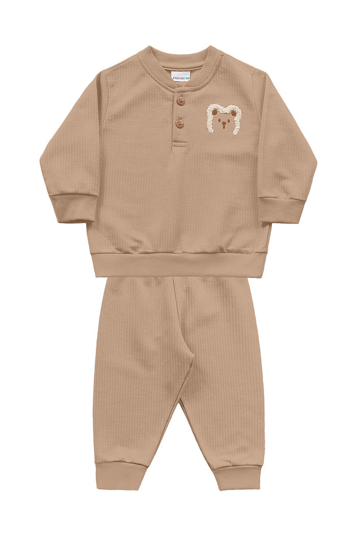 Conjunto blusão e calça moletom