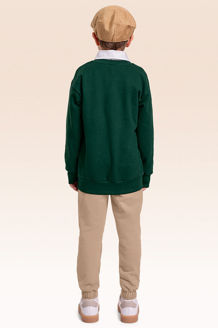 Conjunto blusão e calça moletom