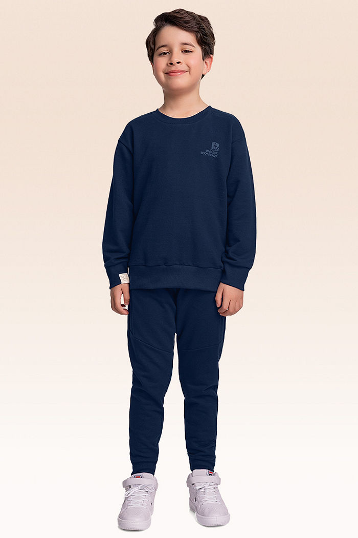 Conjunto blusão e calça moletom