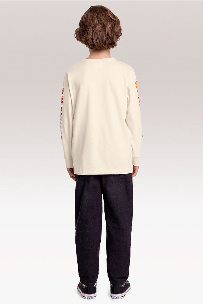 Camiseta manga longa Hot Wheels