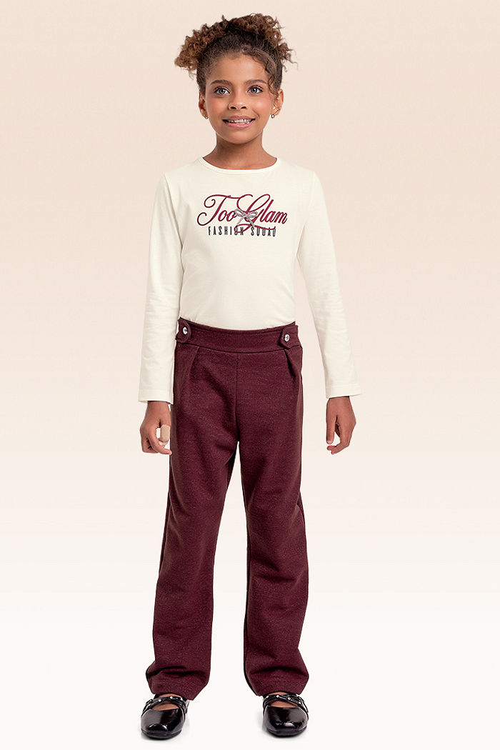 Blusa manga longa em meia malha