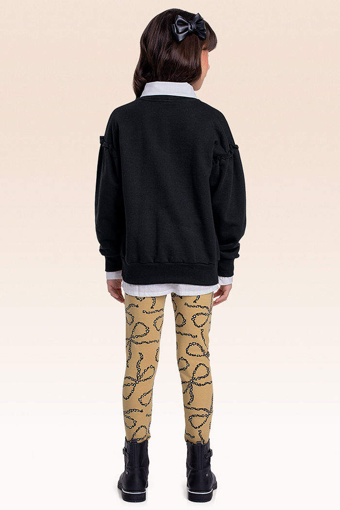 Conjunto blusão e legging