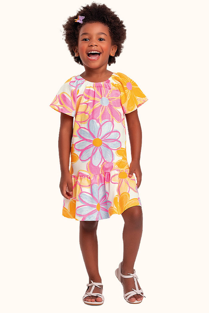 Vestido verão flores