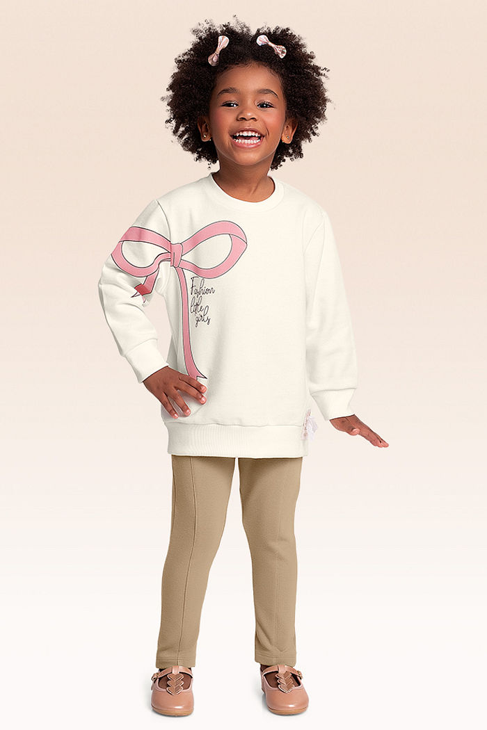 Conjunto blusão e legging