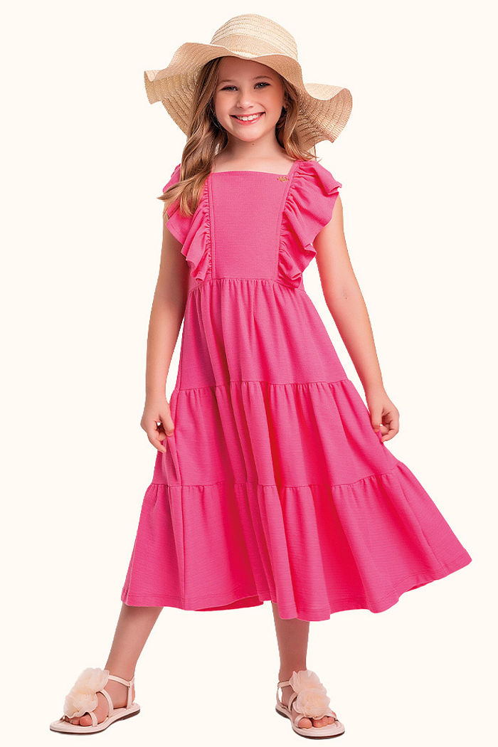 Vestido em malha florence