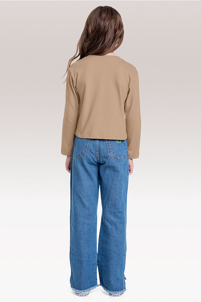 Blusa manga longa Minnie