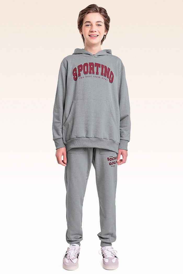 Calça em moletom molinê