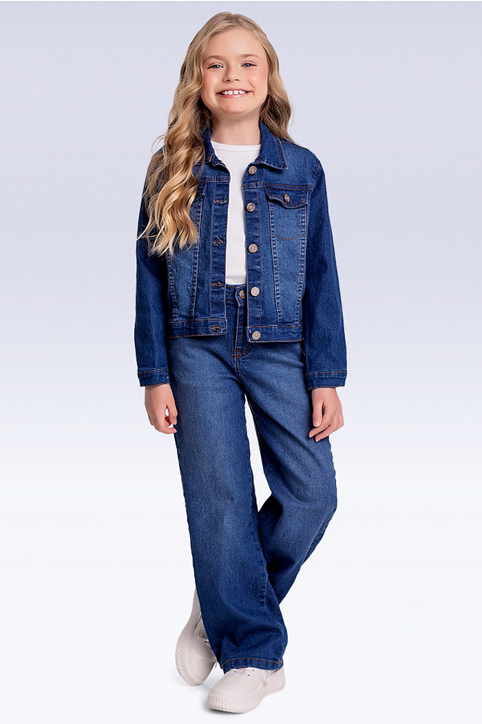 Jaqueta em jeans