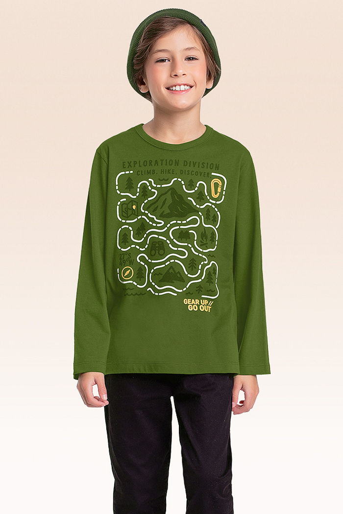 Camiseta manga longa