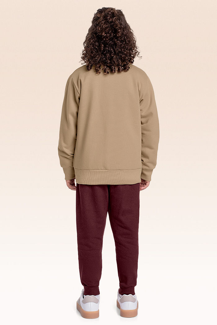 Conjunto blusão e calça moletom