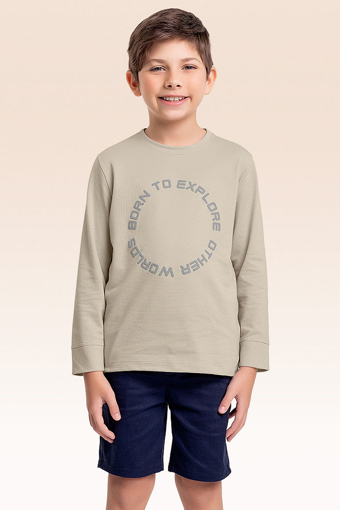 Camiseta manga longa