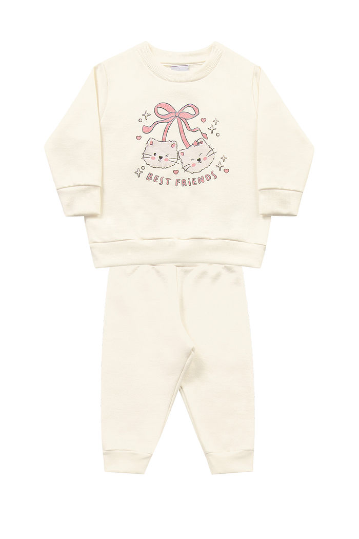 Conjunto blusão e calça moletom