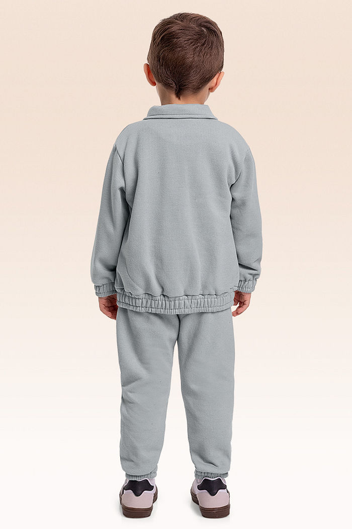 Conjunto casaco e calça