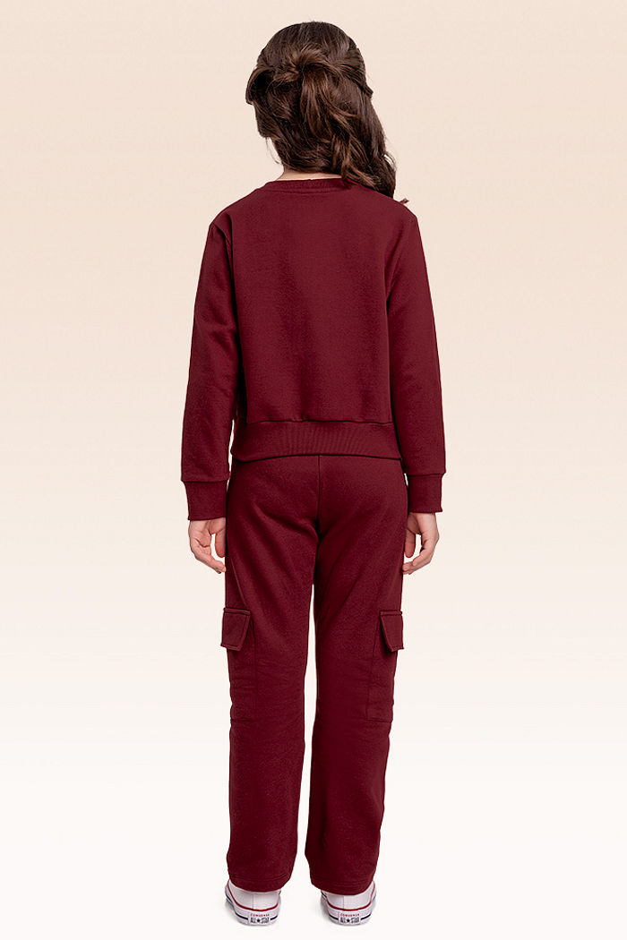 Blusão em moletom básico