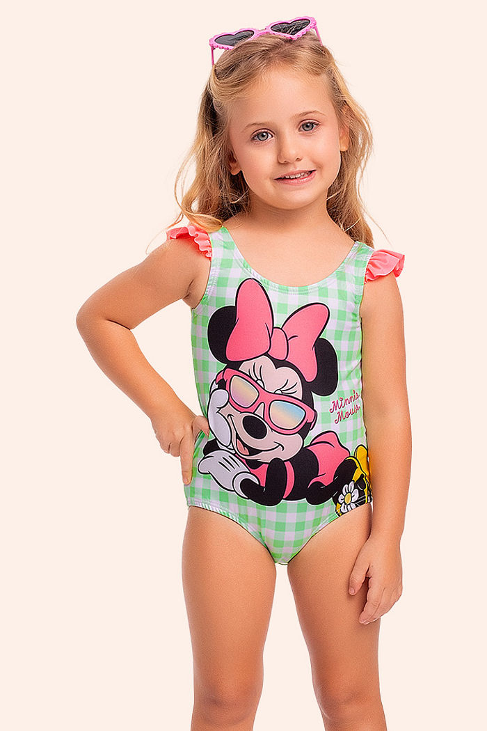 Maiô infantil Minnie e amigos