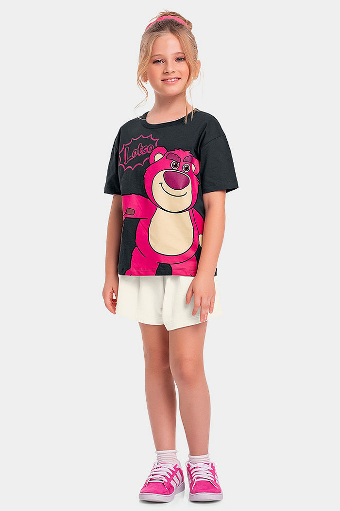 Conjunto blusa/short Lotso