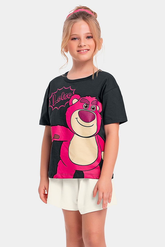 Conjunto blusa/short Lotso