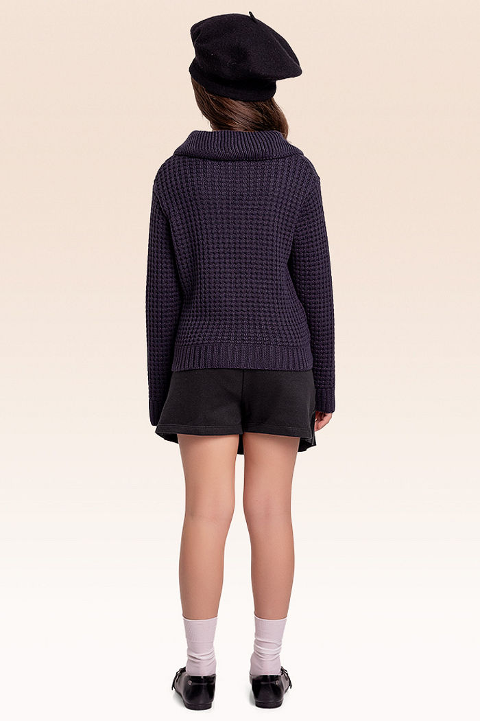 Casaco aberto Tricot