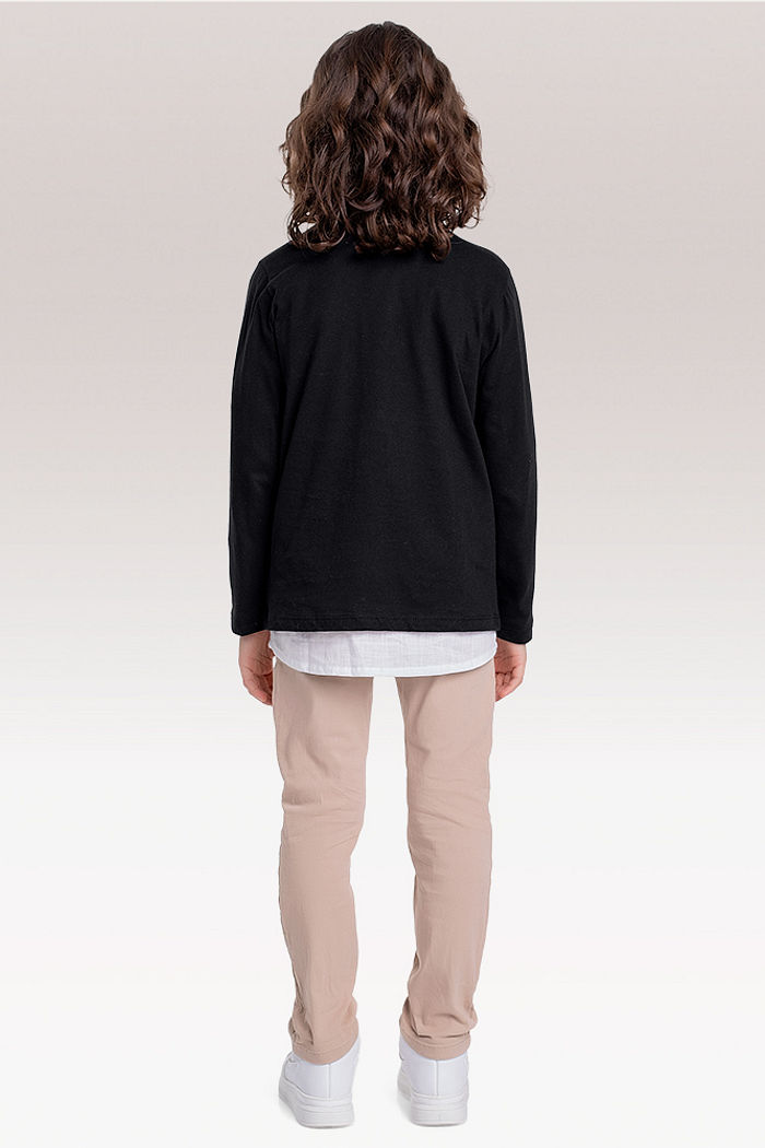 Camiseta manga longa Mickey