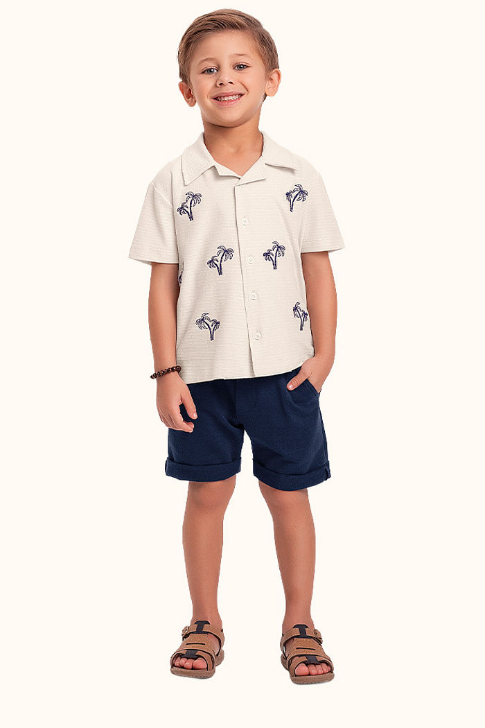 Camisa em malha florence coqueiros