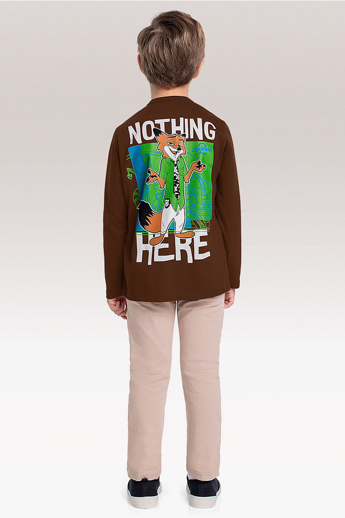 Camiseta manga longa Zootopia