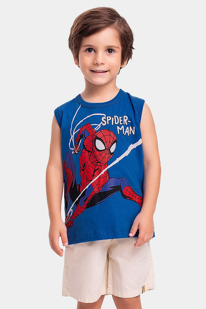 Regata infantil Homem Aranha