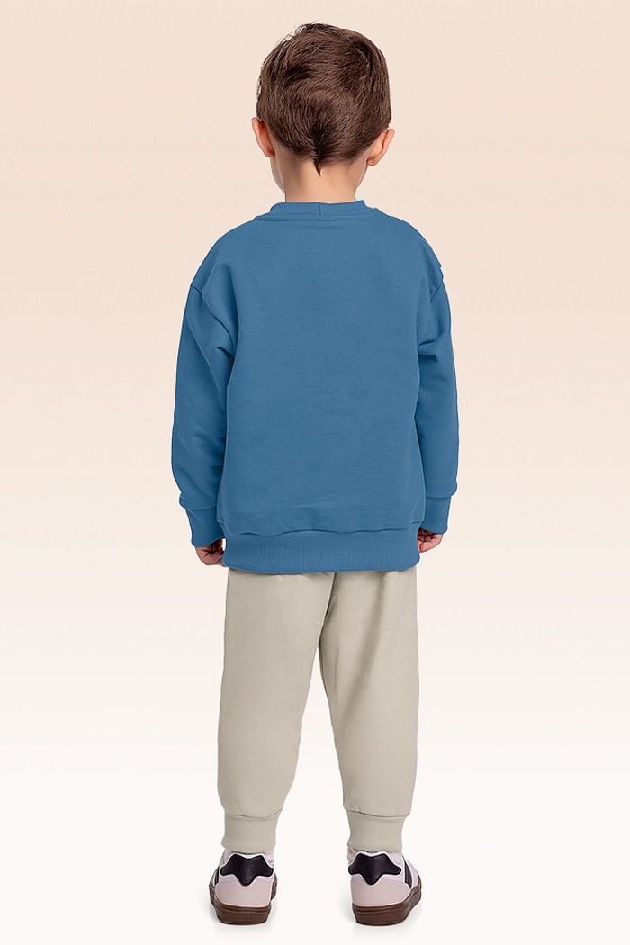 Conjunto blusão e calça moletom