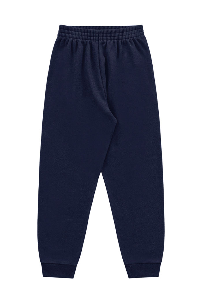 Calça básica em moletinho