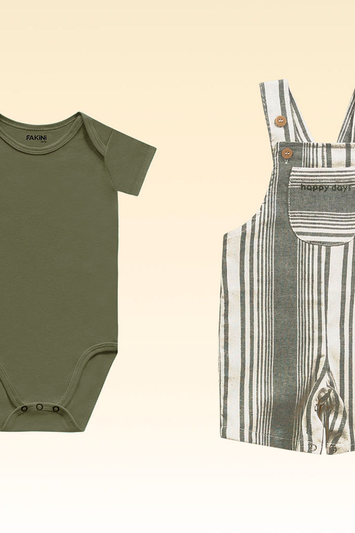 Conjunto body em meia malha e macacão em Brooklyn