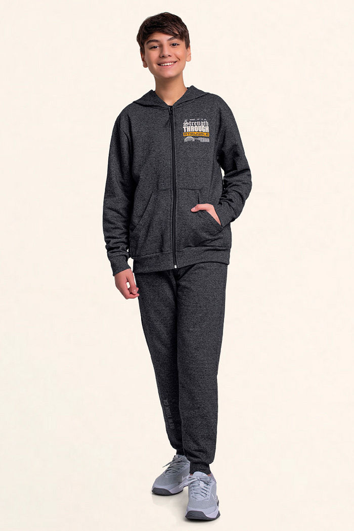 Calça em moletom molinê