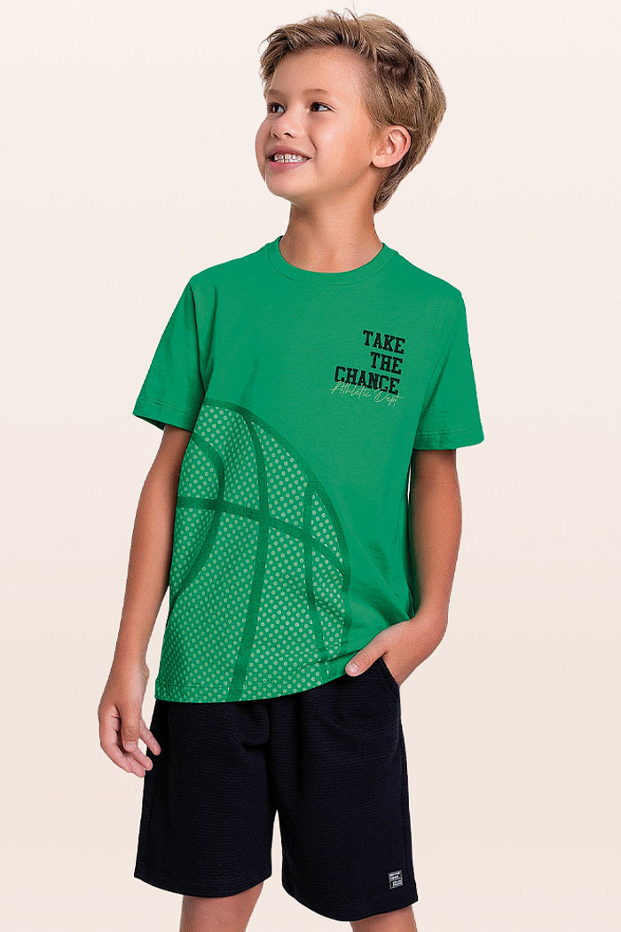 Conjunto camiseta e bermuda basquete