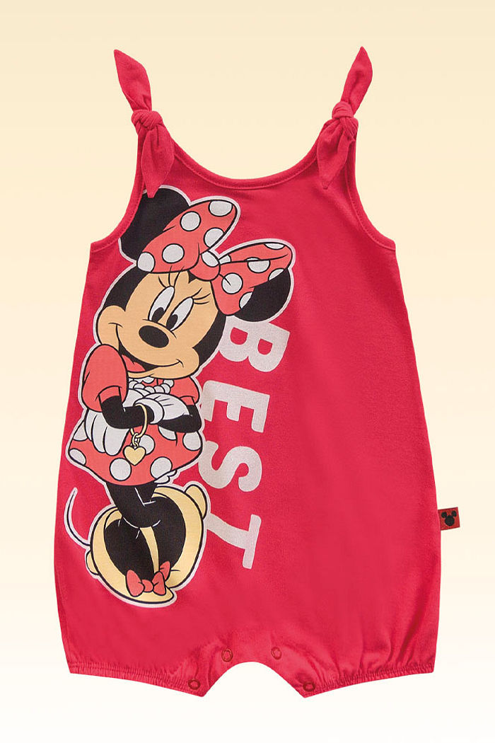 Macacão em meia malha minnie