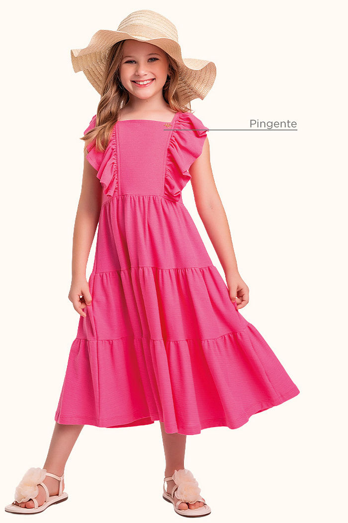 Vestido em malha florence