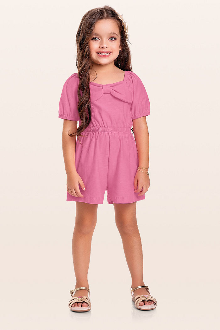 Macacão em cotton flamê