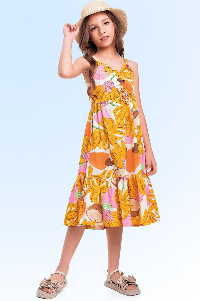 Vestido midi em meia malha