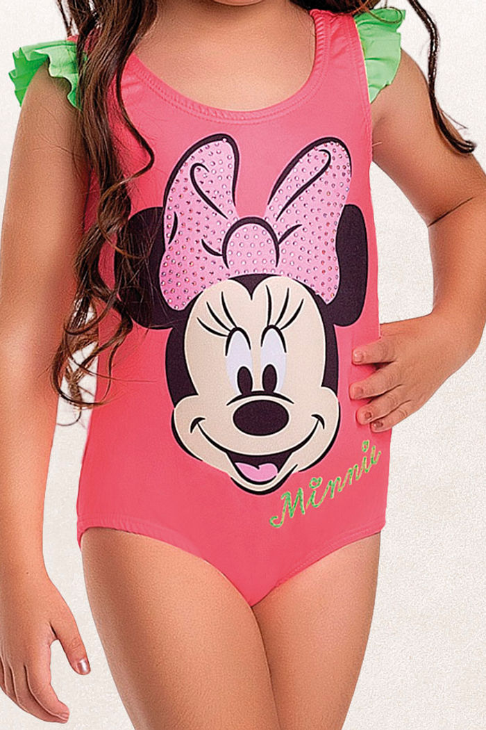 Maiô praia minnie