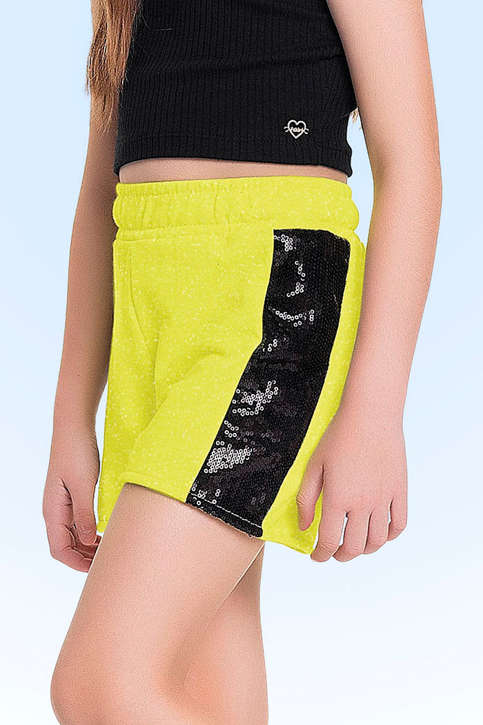 Short em moletinho molinê