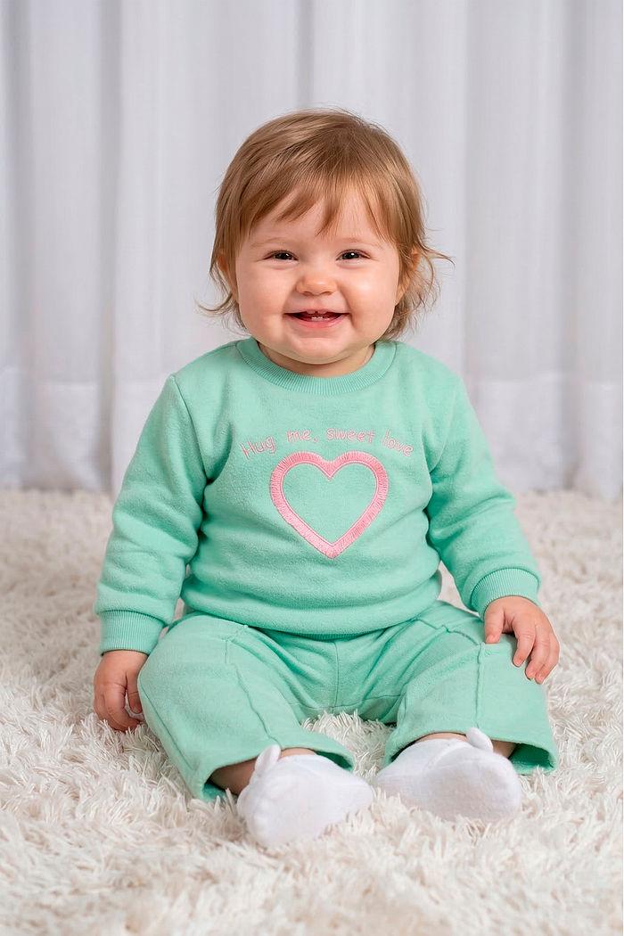 Conjunto blusão e calça moletom