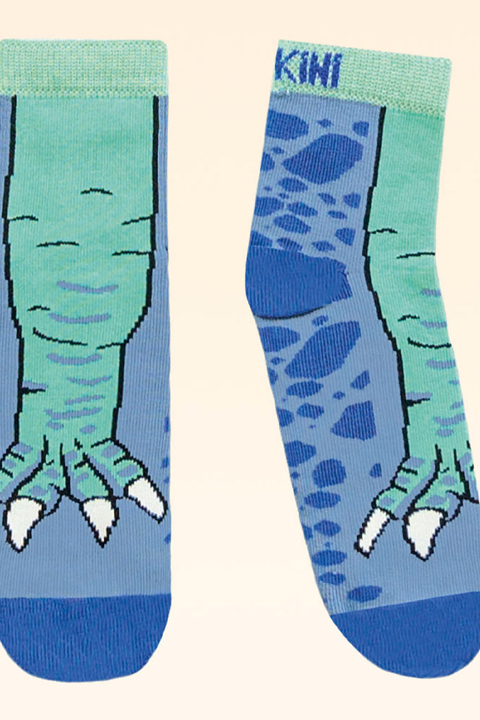 Meia cano curto dino