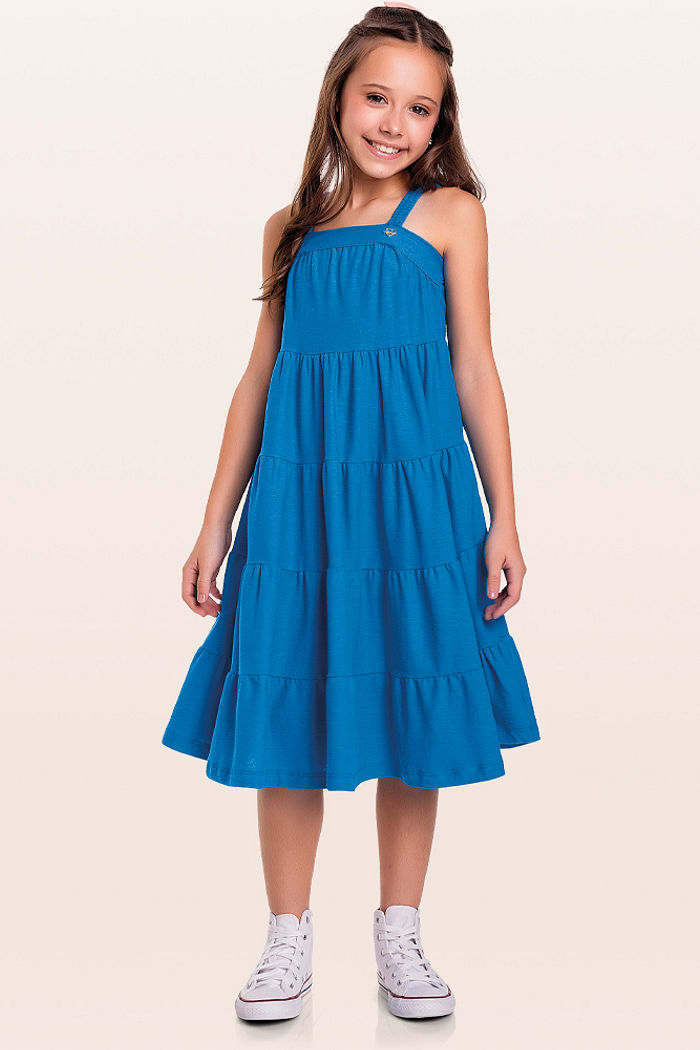 Vestido midi em malha florence lisboa