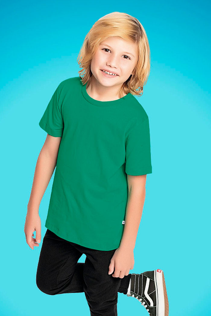 Camiseta em meia malha