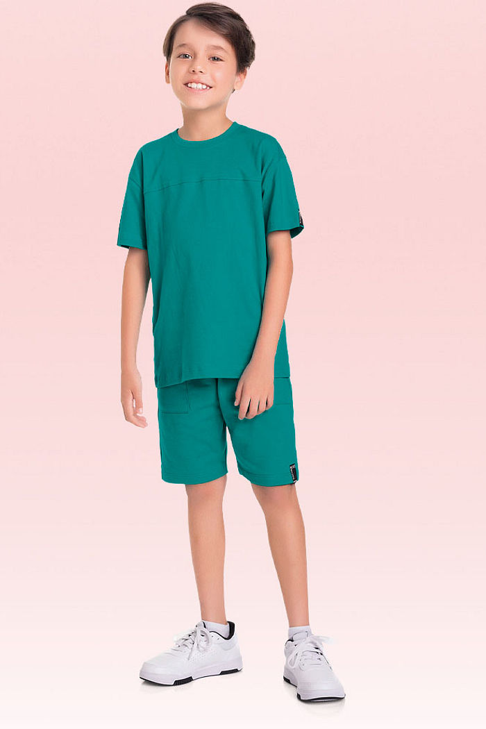 Camiseta em meia malha