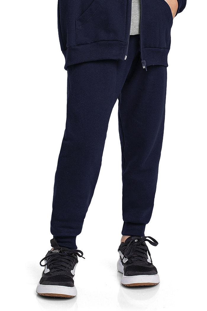 Calça básica em moletom menino